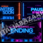 Neon Pulse Stream Pack