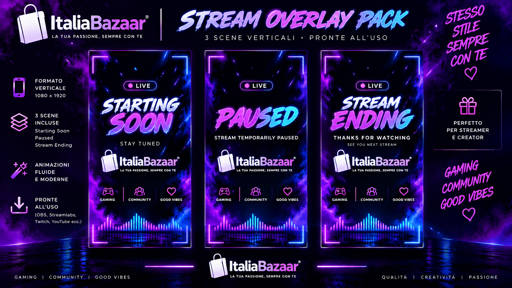 TikTok Overlay Pack streaming