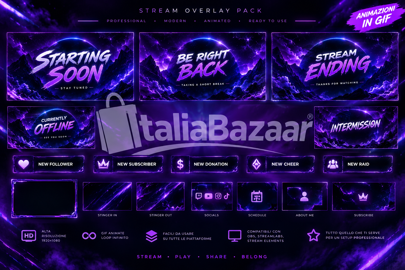 Nexus Stream Pack - Pacchetto per le dirette streaming completo